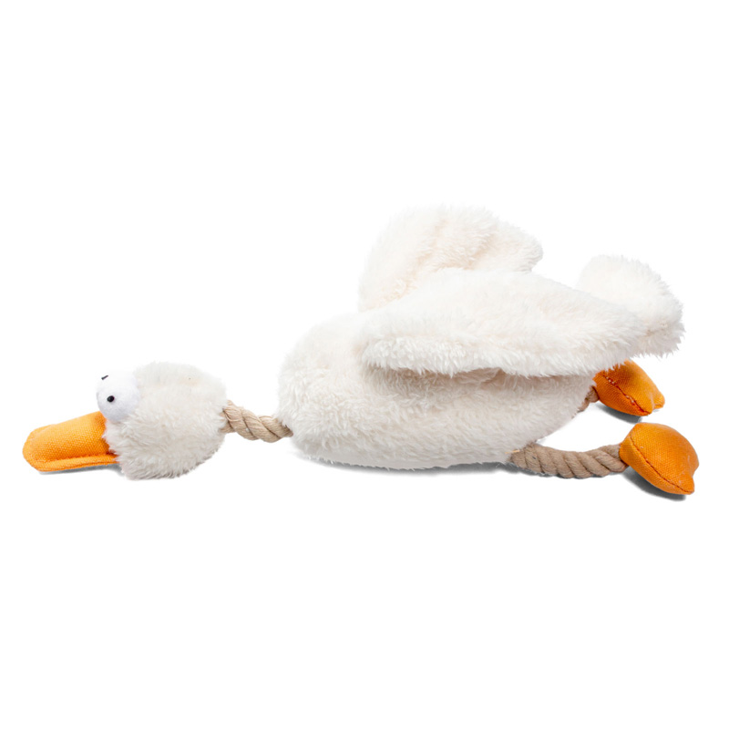 Gigwi Игрушка для собак Утка с пищалкой 36см, серия CATCH & FETCH 5
