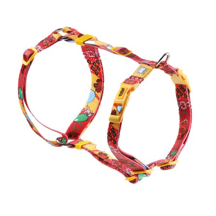 Triol СОЮЗМУЛЬТФИЛЬМ Шлейка нейлоновая "Большой секрет" М, красно-желтая, обхват груди 500-700мм