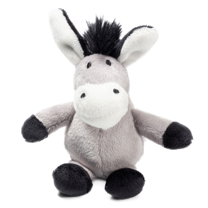Gigwi Игрушка для собак Ослик с пищалкой 10см, серия PLUSH FRIENDZ 5