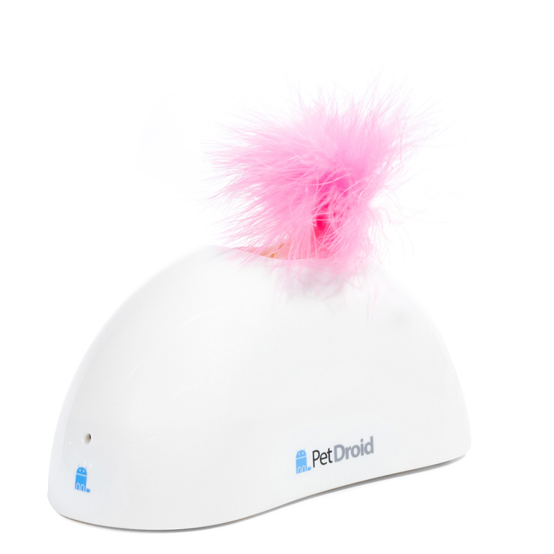 Gigwi Игрушка для кошек интерактивная Физер Хайдер со звуковым чипом 15см, серия PETDROID 11 Gigwi Игрушка для кошек интерактивная Физер Хайдер со звуковым чипом 15см, серия PETDROID 11