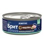 Brit Premium Консервы для кошек с чувствительным пищеварением с мясом индейки Cat Sensitive, 100 г 2