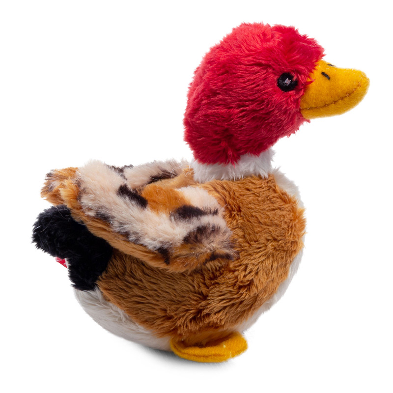 Gigwi Игрушка для собак Утка с пищалкой 11см, серия PLUSH FRIENDZ 5