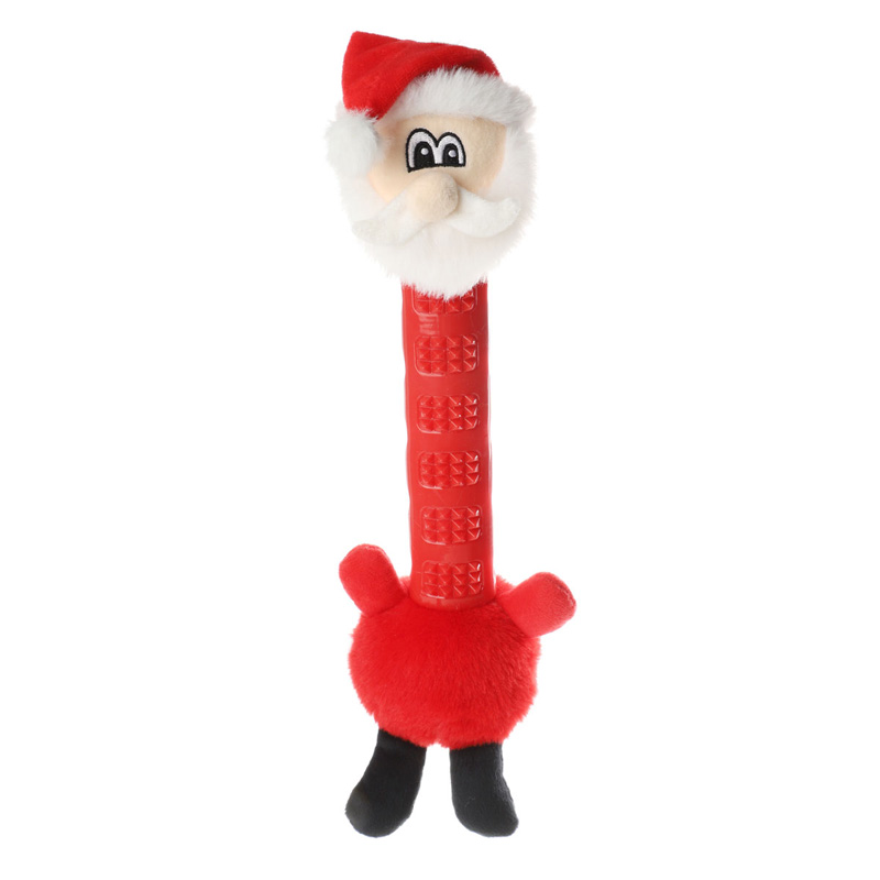 Triol Игрушка мягкая для собак "Дед Мороз - длинная шея", 470мм, серия NEW YEAR 1