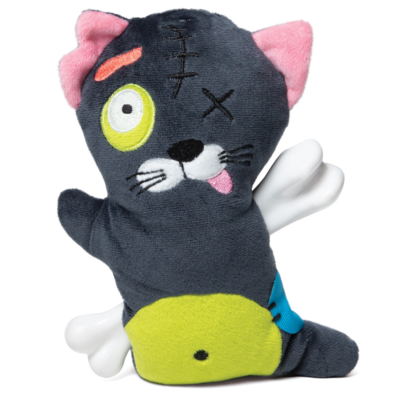 Triol Игрушка для собак мягкая "Кот-разбойник", 180мм, серия HORROR 1 Triol Игрушка для собак мягкая "Кот-разбойник", 180мм, серия HORROR 1