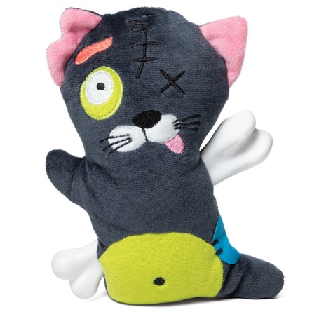 Triol Игрушка для собак мягкая "Кот-разбойник", 180мм, серия HORROR