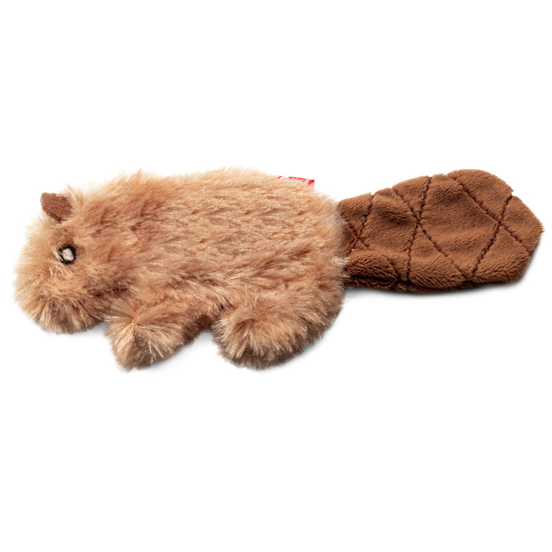 Gigwi Игрушка для кошек Бобренок с кошачьей мятой 16см, серия REFILLABLE CATNIP 4