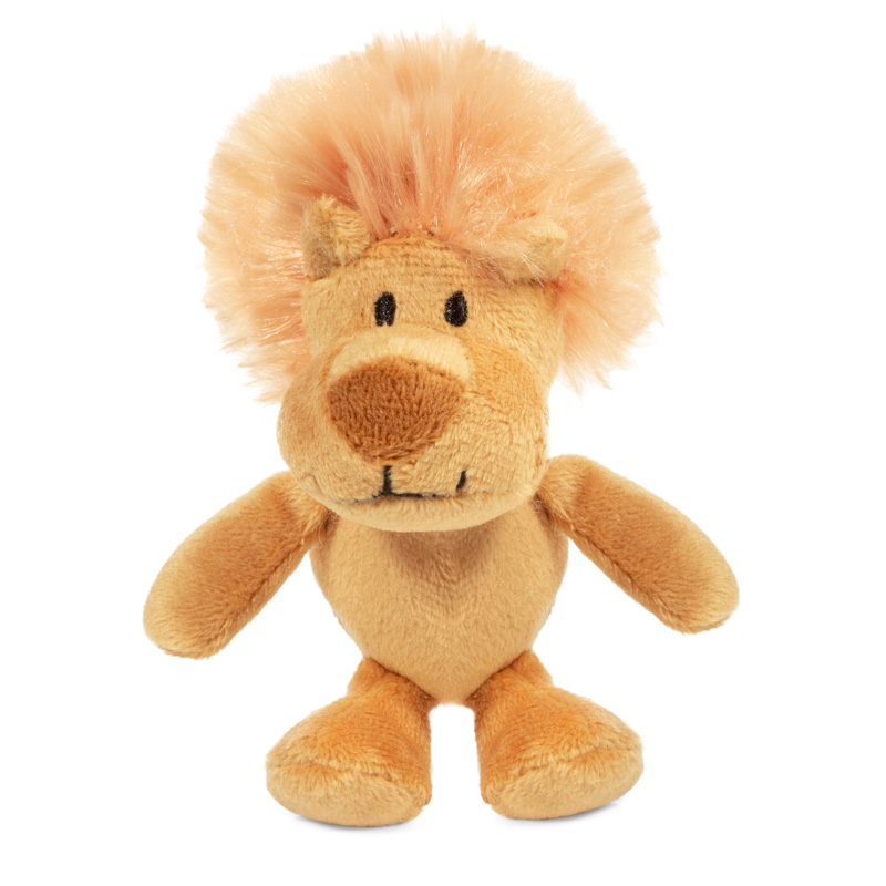 Gigwi Игрушка для собак Лев с пищалкой 10см, серия PLUSH FRIENDZ 5