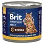 Brit Premium Консервы для взрослых кошек с курицей, 200 г 1