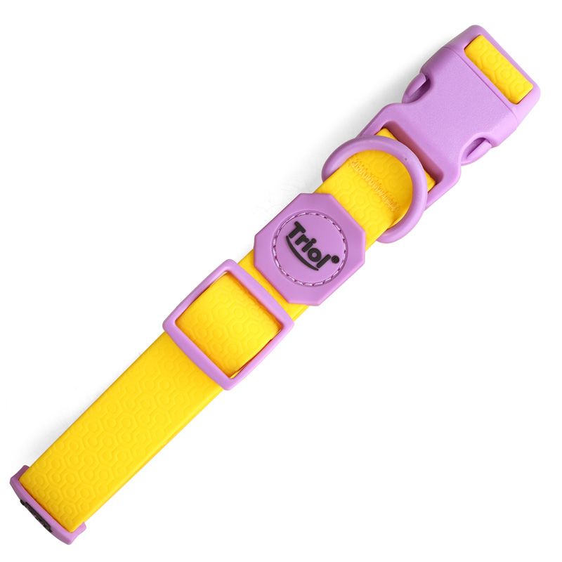 Triol Ошейник из биотана "Лимонная черника" L, желтый, 25*450-680мм (11291012) 3