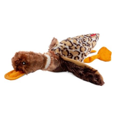 Gigwi Игрушка для собак Шкурка утки с пищалкой 32см, серия PLUSH FRIENDZ