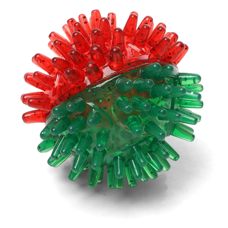 Triol Игрушка из термопластичной резины для кошек "Мячик светящийся", d50мм, серия NEW YEAR 1