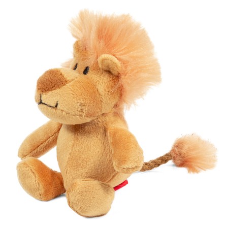 Gigwi Игрушка для собак Лев с пищалкой 10см, серия PLUSH FRIENDZ