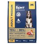Brit Premium Корм сухой для взрослых собак средних пород с индейкой и телятиной Dog Adult Medium, 3 кг 2