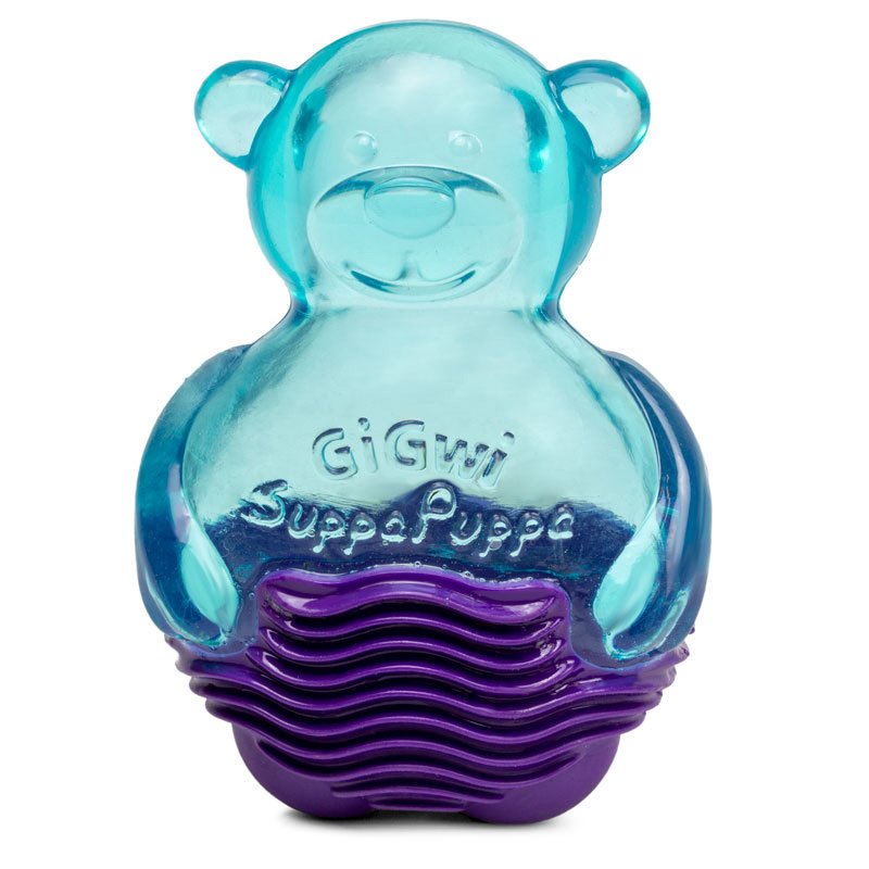 Gigwi Игрушка для маленьких собак Мишка с пищалкой 9см, серия SUPPA PUPPA 4