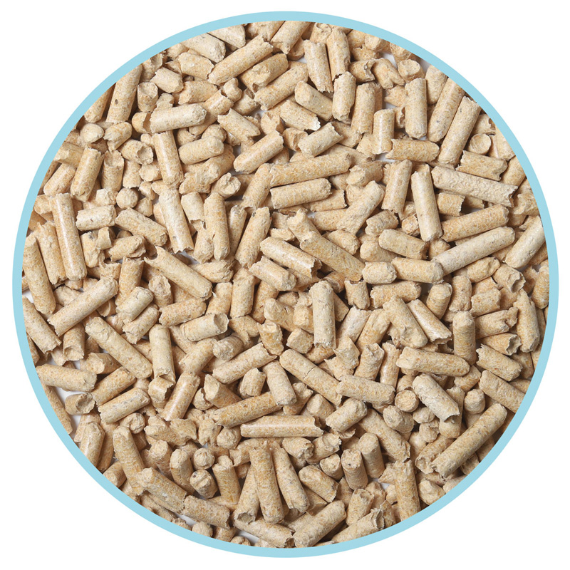 Комфикот Наполнитель древесный впитывающий, мелкие гранулы, 9л, 3  кг 3