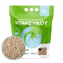 Комфикот Наполнитель древесный впитывающий, мелкие гранулы, 9л, 3  кг 1