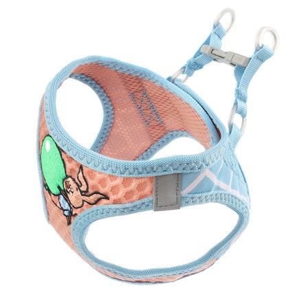 Triol СОЮЗМУЛЬТФИЛЬМ Шлейка-жилетка "Воздушный шарик" L, розово-голубая, обхват груди 470-500мм