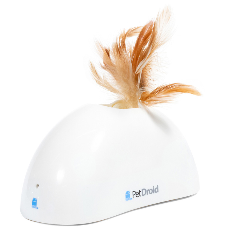 Gigwi Игрушка для кошек интерактивная Физер Хайдер со звуковым чипом 15см, серия PETDROID 12 Gigwi Игрушка для кошек интерактивная Физер Хайдер со звуковым чипом 15см, серия PETDROID 12