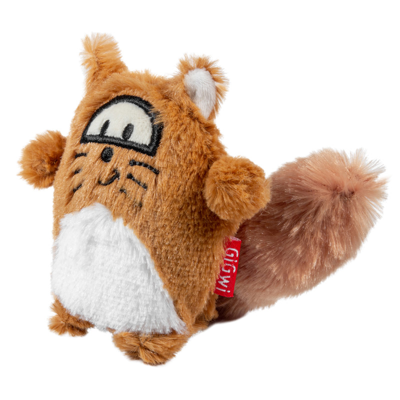 Gigwi Игрушка для собак Лиса с большой пищалкой 18см, серия PLUSH FRIENDZ 1