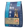 Brit Premium Корм сухой для собак всех пород с чувствительным пищеварением с лососем и индейкой Dog Sensitive, 3 кг 3