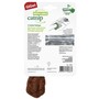 Gigwi Игрушка для кошек Бобренок с кошачьей мятой 16см, серия REFILLABLE CATNIP 2