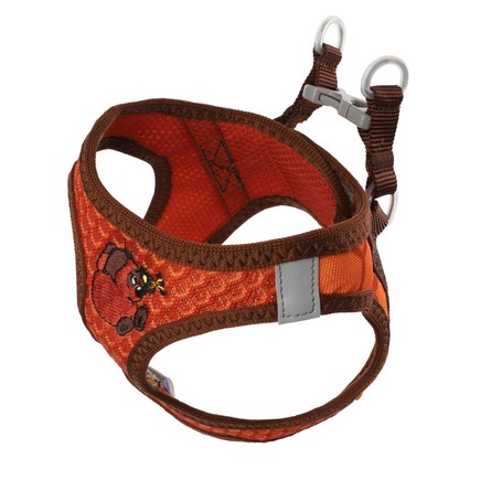 Triol СОЮЗМУЛЬТФИЛЬМ Шлейка-жилетка "Неправильные пчёлы" L, терракотовая, обхват груди 470-500мм