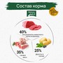 Natura Wild Беззерновой корм для превередлевых собак всех пород с ягненком и французской свининой Ontario Wildland, 12 кг 3