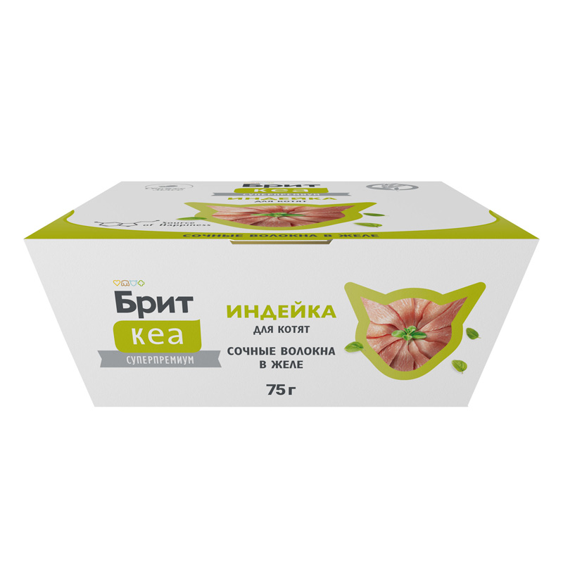 Брит Кеа Корм для котят. Индейка в желе. Ламистер 5