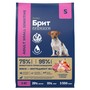 Брит Премиум  Сухой корм с инд, ягн и рисом для взр.соб.мел.п. Sensitive Adult Small, 3 кг 1