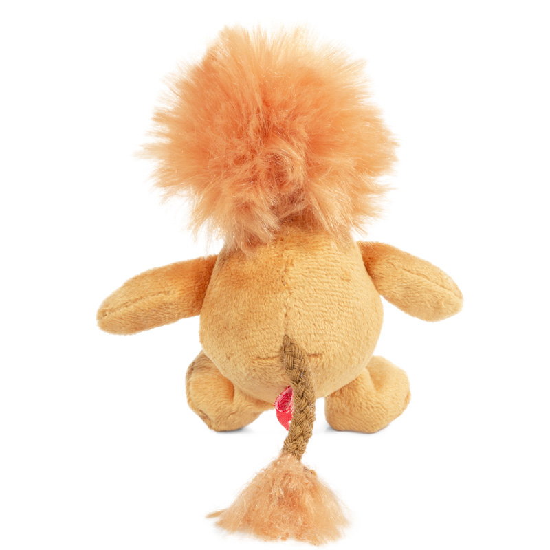 Gigwi Игрушка для собак Лев с пищалкой 10см, серия PLUSH FRIENDZ 7