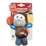 Gigwi Игрушка для собак Обезьянка с пищалкой 16см, серия PLUSH FRIENDZ 2